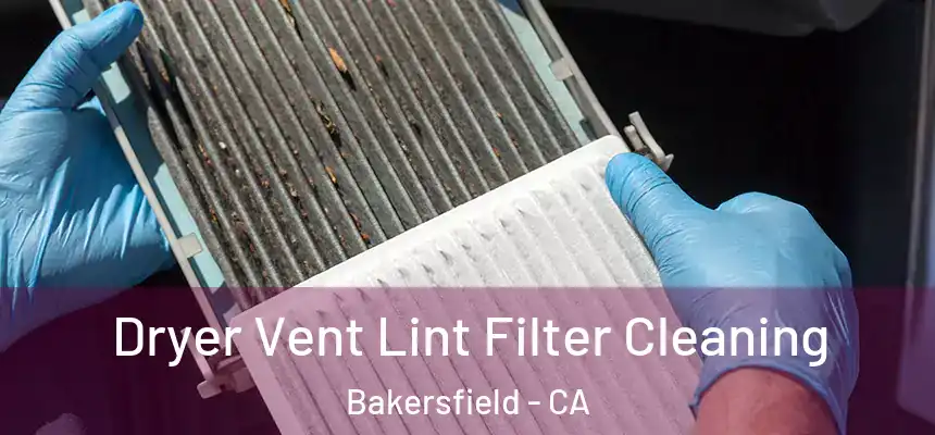  Dryer Vent Lint Filter Cleaning Bakersfield - CA