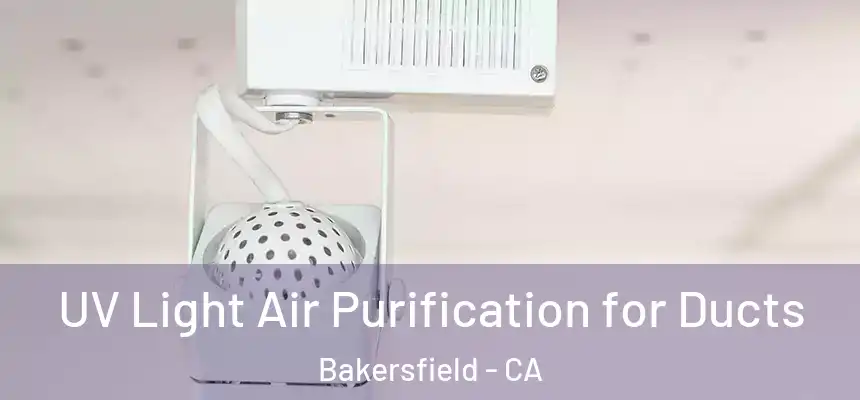 UV Light Air Purification for Ducts Bakersfield - CA